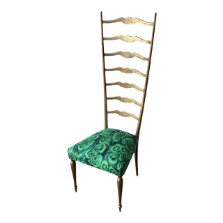 1930s Florentine Italian Gilded Chair For Sale