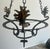 Early 20th Century 3-Light Spanish Style Wrought Iron Chandelier For Sale - Image 5 of 12
