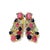 2020s Bochic “Orient” Emerald, Ruby & Multi Sapphire Earrings Set 18K Gold&Silver, 2 pieces For Sale - Image 5 of 11