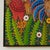 Wood Vintage Haitian Painting of Three Roosters by Paul Nemours For Sale - Image 7 of 13