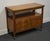 Neoclassical Davis Cabinet Co. Solid Walnut Italian Provincial 80" Flip Top Server Buffet For Sale - Image 3 of 12