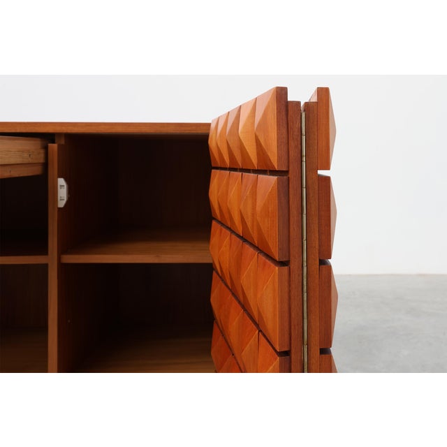 Vintage Saphir Teak Sideboard by Christophe Gevers for De Coene Freres, Belgium, 1962 For Sale - Image 6 of 18