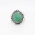 1990s Vintage Southwestern Navajo Sterling Silver and Turquoise Cabochon Ring For Sale - Image 5 of 12