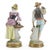 1960s Rural Figures in Polychrome Porcelain by Giuseppe Cappè, 1960s, Set of 2 For Sale - Image 5 of 13
