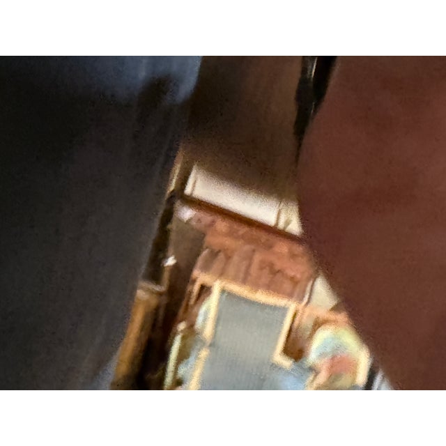 Louis Philippe Mahogany & Walnut Console With Saint Anne's Marble For Sale - Image 4 of 5