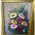 Mid 20th Century Impressionist Floral Still Life Oil Painting by Marthabel Cook Framed Gold Art For Sale - Image 4 of 12