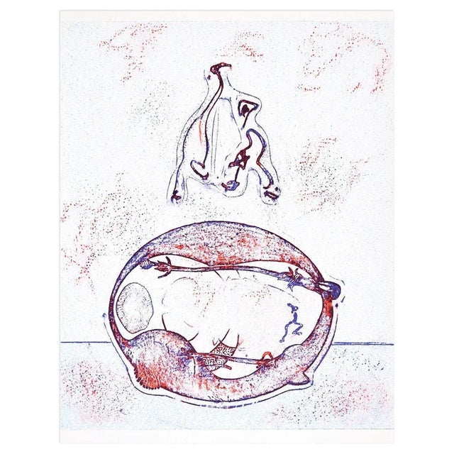 Après-moi le XX° siècle - Original Lithograph by Max Ernst - 1971 1971 For Sale - Image 3 of 3