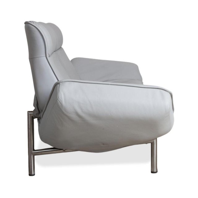 Leather DS-450 Two-Seater Sofa with Manual Function from de Sede For Sale - Image 13 of 16