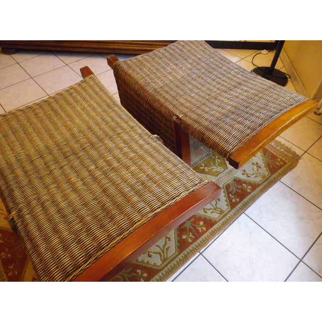 Wood Vintage Ocean Liner Lounge Chairs, 1940s, Set of 2 For Sale - Image 7 of 18