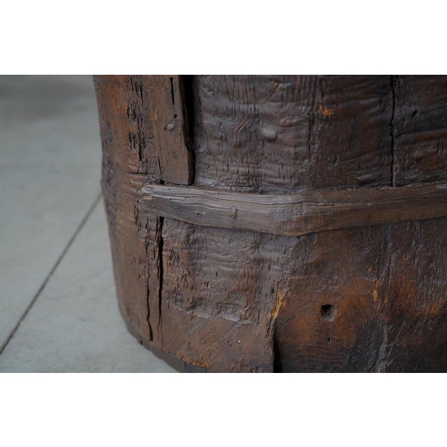 Primitive Tree Trunk Cabinet, France, 1900s For Sale - Image 12 of 18