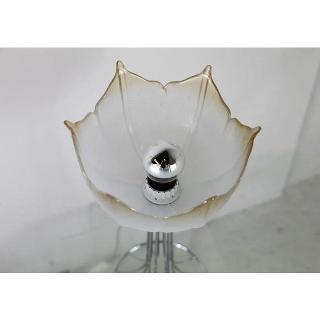 Space Age Lamp with Glass Reflector & Metal Base, 1970s For Sale - Image 14 of 18