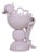 White Magic Stool by Lucile Gracile For Sale
