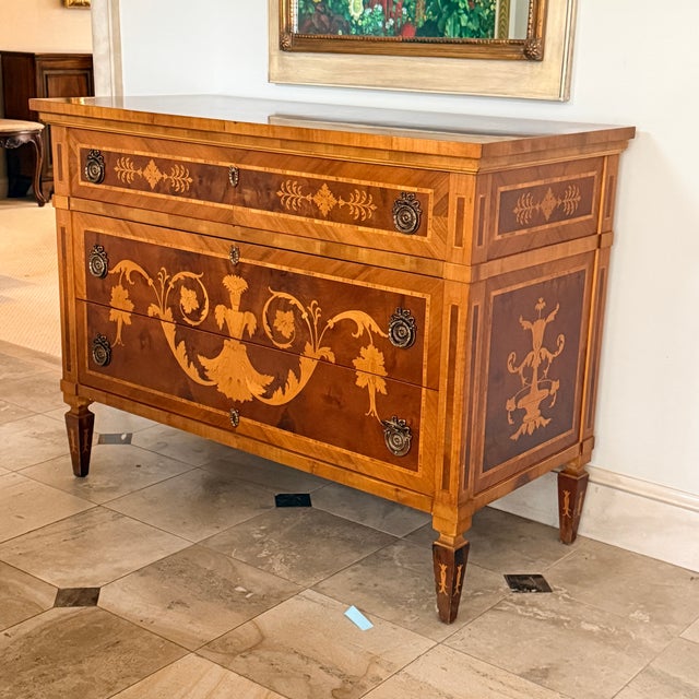 Inlaid Commode From Trouvailles—two Available For Sale In Washington DC - Image 6 of 11