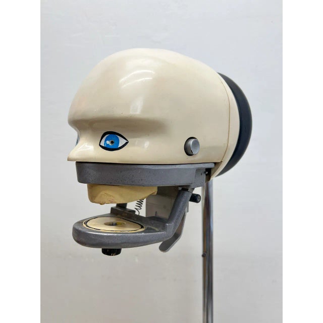 Vintage Dental Practice Training Phantom Head on Stand, 1970s For Sale - Image 4 of 13