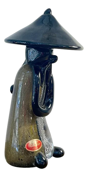 Chinese Murano Submerged Glass Sculpture, 1950s