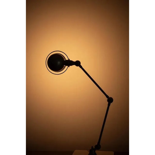 Metal Jieldé Lamp by Jean Louis Domecq For Sale - Image 7 of 9
