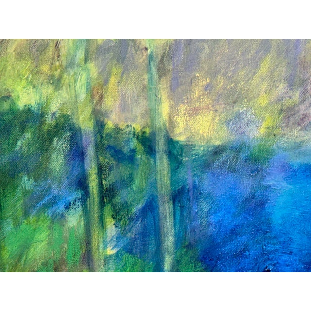 J. R. Spring Breeze Acrylic on Canvas Painting For Sale - Image 9 of 12