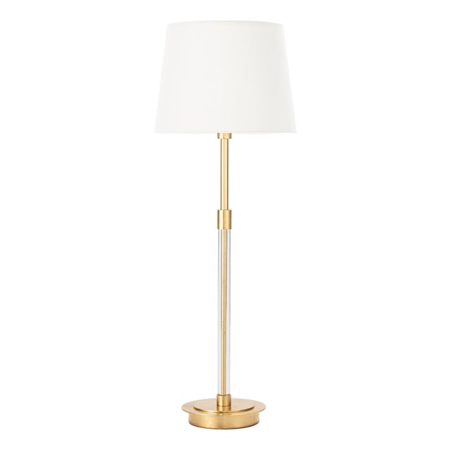 Auburn Crystal Buffet Lamp For Sale