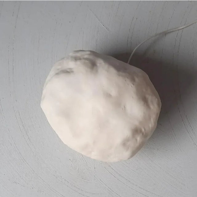 Plastic Stone Table Lamp from Heico, 1980s For Sale - Image 3 of 8