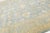 2020s Modern Hand-Knotted Oushak Style Wool Area Rug in Soft Sky Blue and Cream For Sale - Image 5 of 12