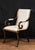 Empire French Armchair in Black Lacquer For Sale - Image 12 of 12