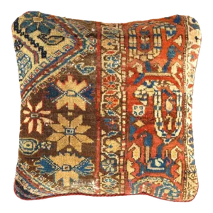Pasargad Vintage Hand Knotted Rug Pillow