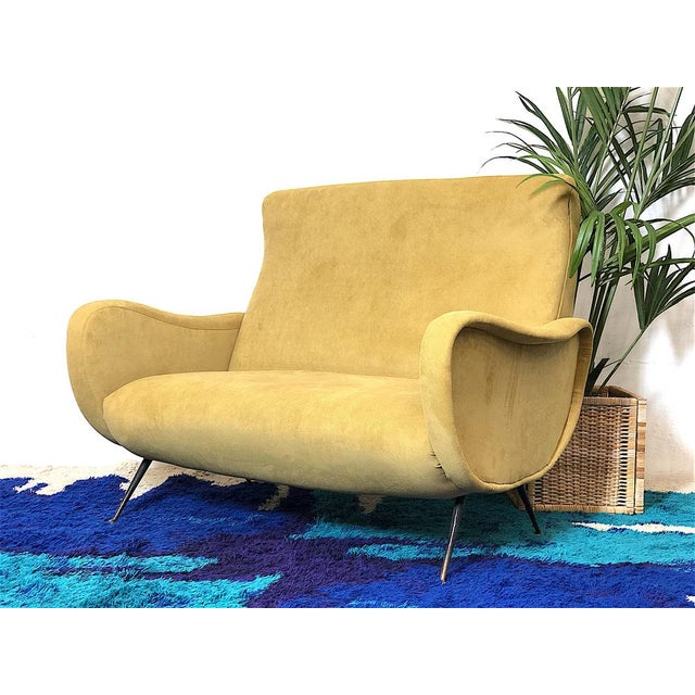 Vintage Italian Lady Sofa attributed to Marco Zanuso, 1960s For Sale - Image 6 of 14