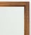 Conant Ball Mid-Century Modern Walnut Framed Mirror, stamped "Conant Ball Furniture Makers" to reverse. Mirror plate: 23"...