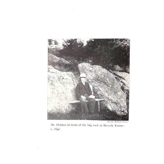 White "Amiable Autocrat: A Biography of Dr. Oliver Wendell Holmes" 1947 Tilton, Eleanor M. For Sale - Image 8 of 12