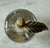 Mid 20th Century Vintage Apple Shaped Blown Glass Paper Weight For Sale - Image 5 of 7