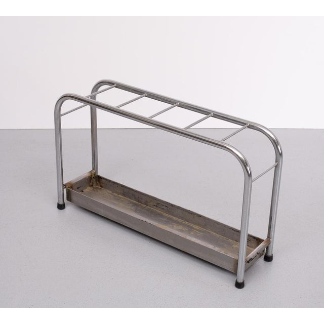 Bauhaus Umbrella Stand from Gispen, Holland, 1950s For Sale - Image 7 of 9