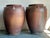 Vintage Boho Matte Glaze Ceramic Urns - A Pair For Sale - Image 4 of 11