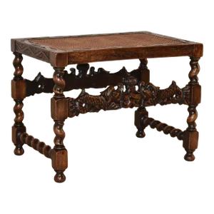 Early 19th Century English Walnut Stool