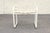 Brown Jordan Vintage Pair 'Lido' Aluminum Outdoor Patio Stools or Ottomans For Sale - Image 11 of 12