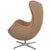 Egg Chair in Beige Fabric by Arne Jacobsen For Sale - Image 5 of 18