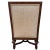 Vintage Hand-Carved Mahogany Upholstered Arm Chairs With Rolled Arms - A Pair For Sale - Image 15 of 16