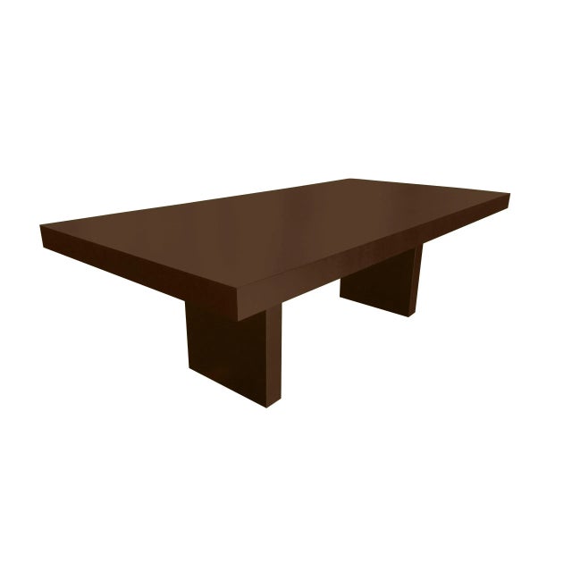 Not Yet Made - Made To Order Medellin Modern Walnut Dining Table For Sale - Image 5 of 5