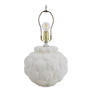 Mid 20th Century Royal Haeger Ceramic Shell Table Lamp