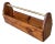 Antique Wood Carpenters Tool Box Caddy For Sale
