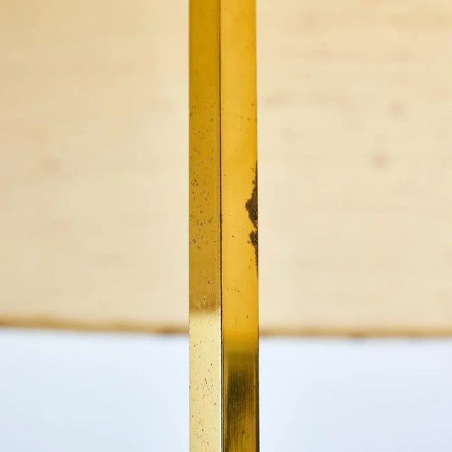 Vintage Brass Floor Lamp For Sale - Image 4 of 13