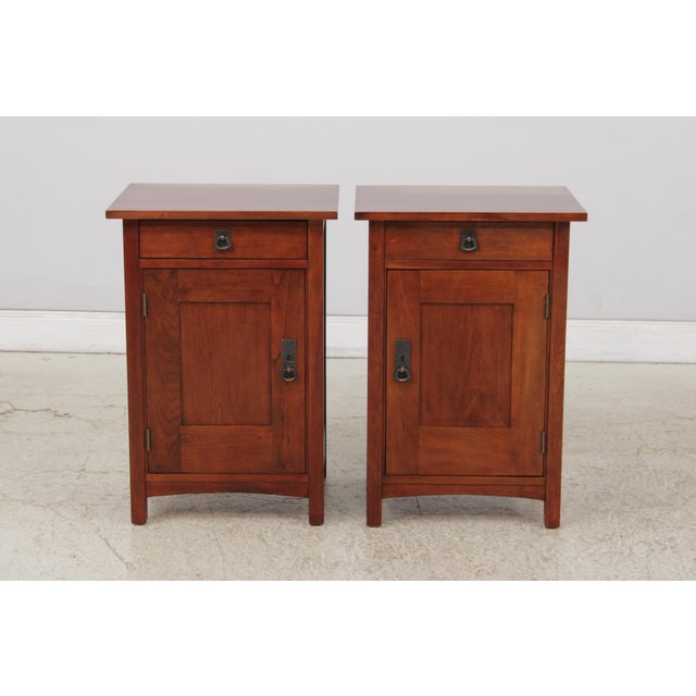 Age: C.2006 Details: Finish no.11 Solid Cherry Dovetailed Drawer Construction High Quality Construction Arts & Crafts...