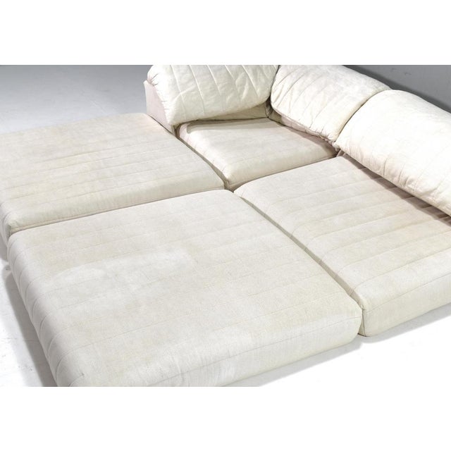 Super Lounge Sofa by Hans Hopfer for Roche Bobois, France, 1970s, Set of 6 For Sale - Image 10 of 18