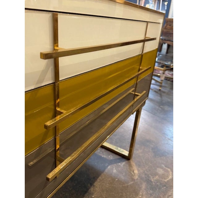 Murano Glass Multi-Colored Cabinet For Sale In Dallas - Image 6 of 6