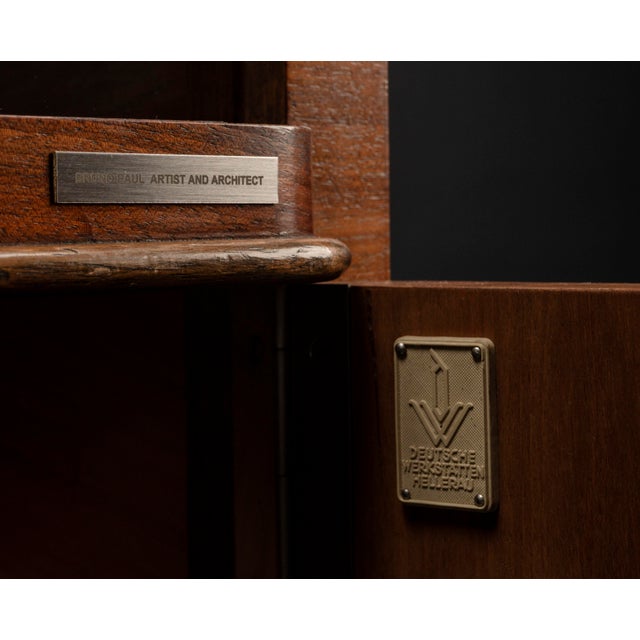 Art Deco Cabinet in Mahogany by Bruno Paul for Veb Deutsche Werkstätten Hellerau, 1930s For Sale - Image 18 of 18