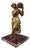 Antique French Bronze and Marble Figure of Dancer, 1800s For Sale
