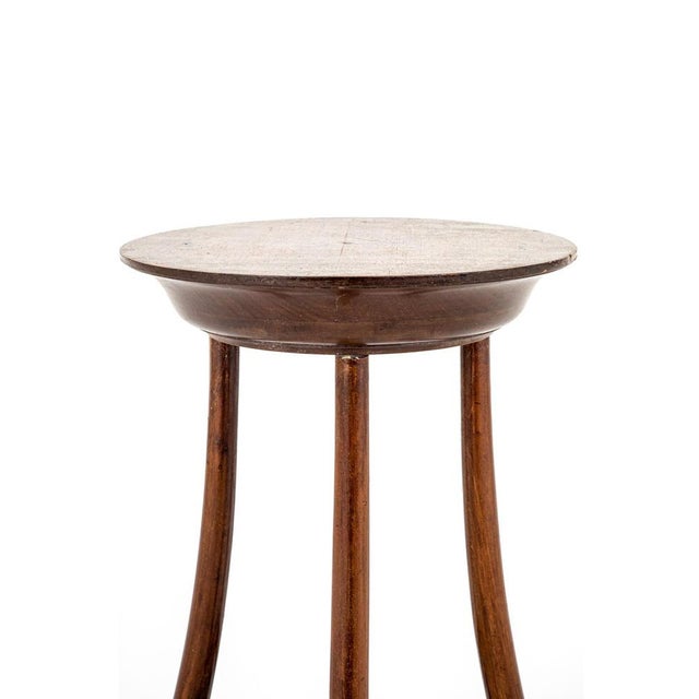 Art Nouveau Wine Table in Oak For Sale - Image 6 of 12