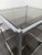 Spage Age Chrome and Smoked Glass Side Table For Sale - Image 4 of 6