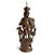 Farmhouse Vintage Bronze Benin Chicken Statue For Sale - Image 3 of 9