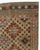 Textile Vintage Turkish Jajim Flatweave Area Rug 5'2 X 9'7 For Sale - Image 7 of 10