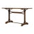 French Thonet Style Bentwood Bistro Dining Table For Sale